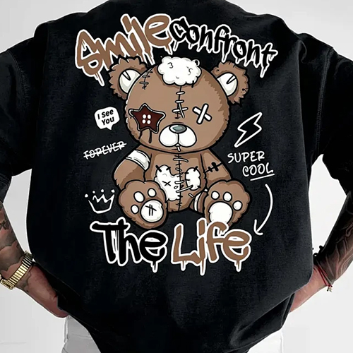Eco-solvent ink is used for T-shirts.