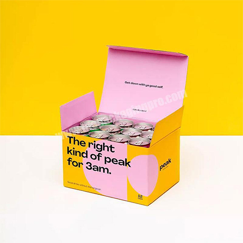 Dye ink is used in packaging boxes.