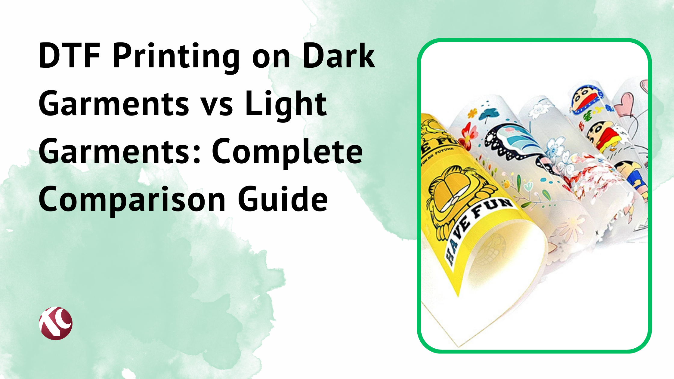 DTF Printing on Dark Garments vs Light Garments: Complete Comparison Guide 3 DTF Printing on Dark Garments