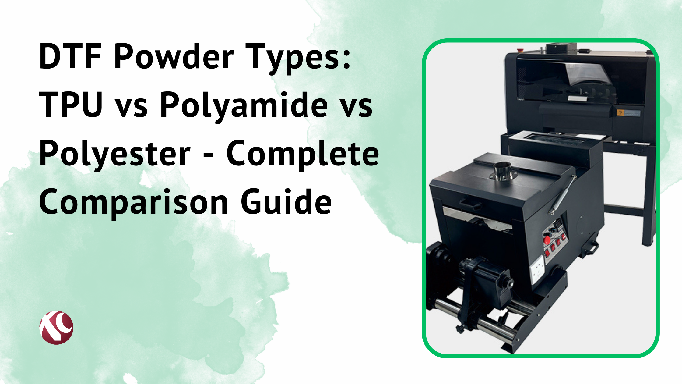 DTF Powder Types: TPU vs Polyamide vs Polyester - Complete Comparison Guide 1 DTF Powder Types: TPU vs Polyamide vs Polyester - Complete Comparison Guide