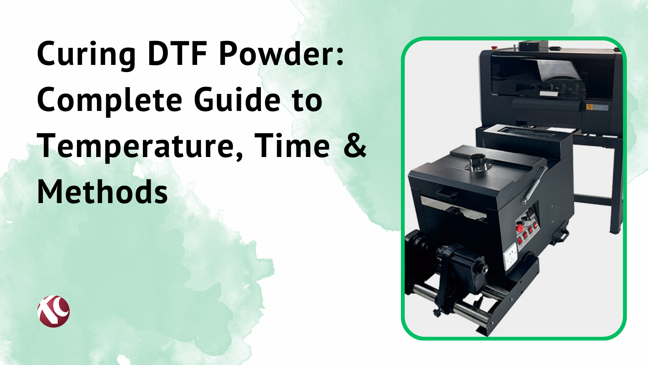 Curing DTF Powder: Complete Guide to Temperature, Time & Methods 10 Curing DTF Powder
