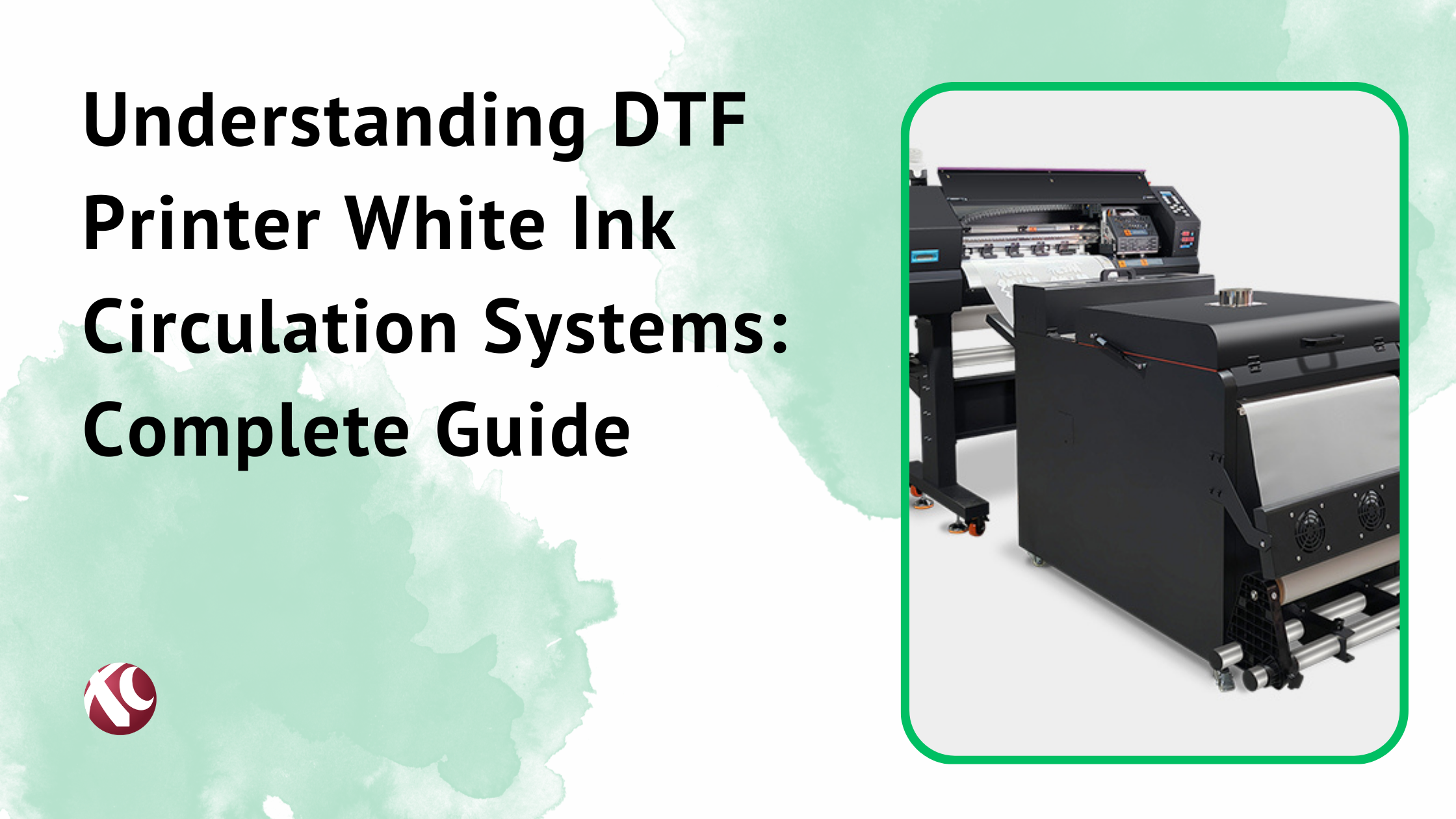 DTF Printer White Ink Circulation Systems