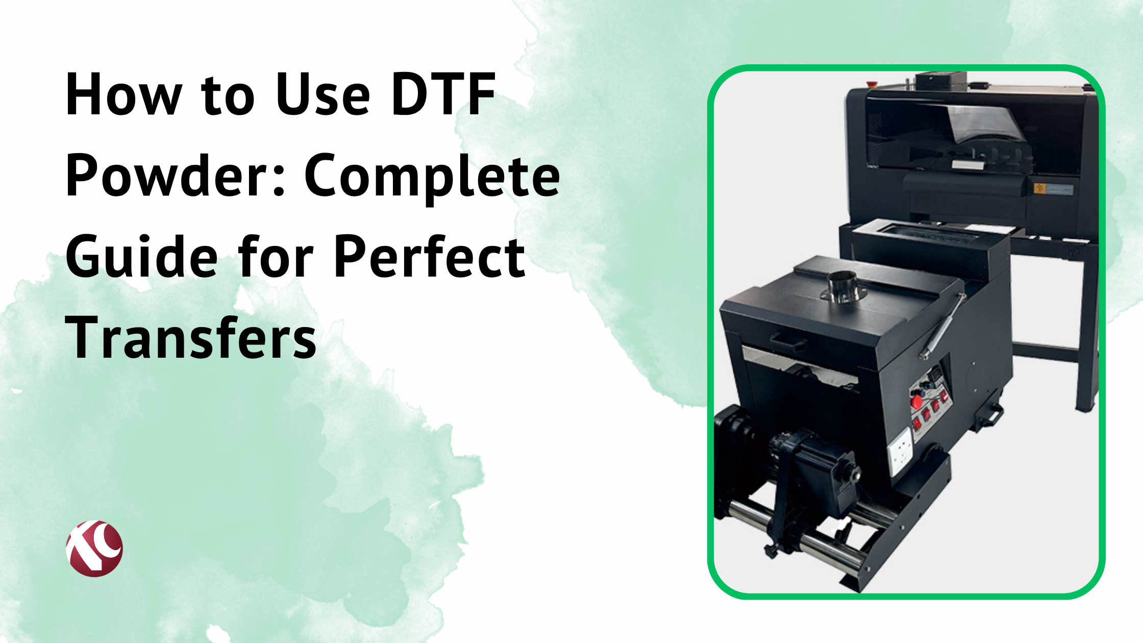 How to Use DTF Powder